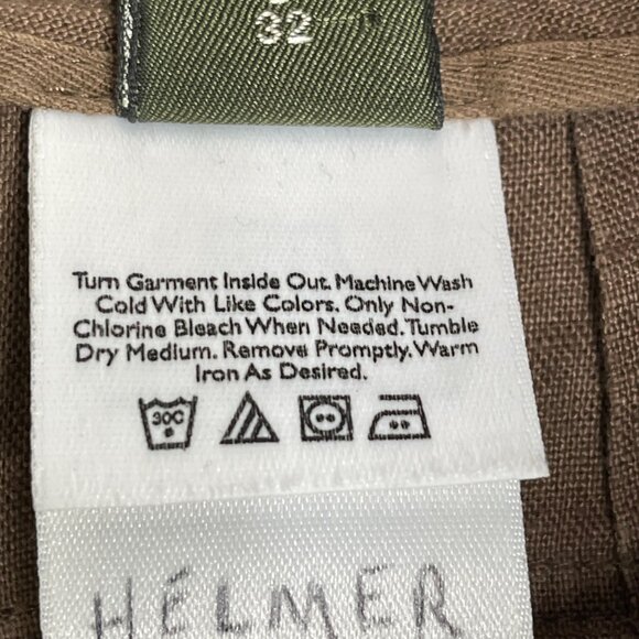 Eddie Bauer Mercer Fit Linen Bermuda Shorts‎ Womens 2 Brown Outdoor Summer - Picture 5 of 9